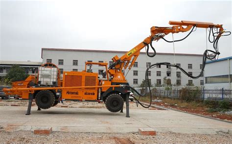 spider excavator china|shotcrete robot for excavator.